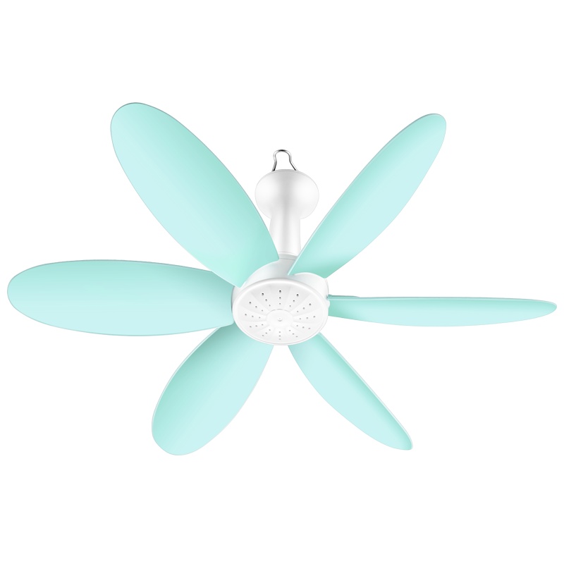 康佳小吊扇小型软胶叶宿舍学生挂式蚊帐床上电风扇家用大风力