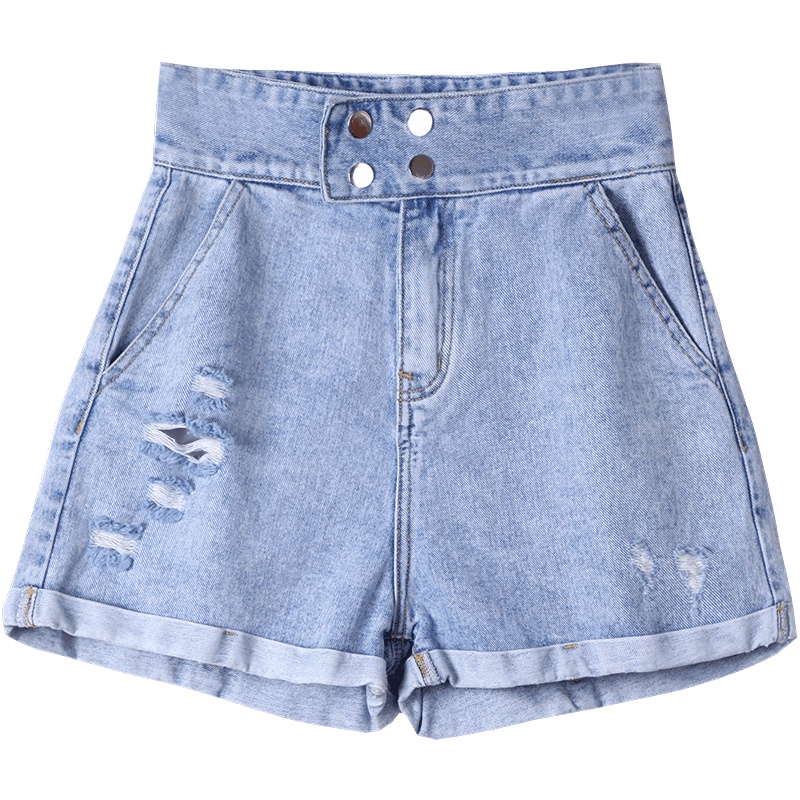 轩兹运动裤女宽松休闲裤夏2018新款韩版学生高腰灯笼裤显瘦九分裤