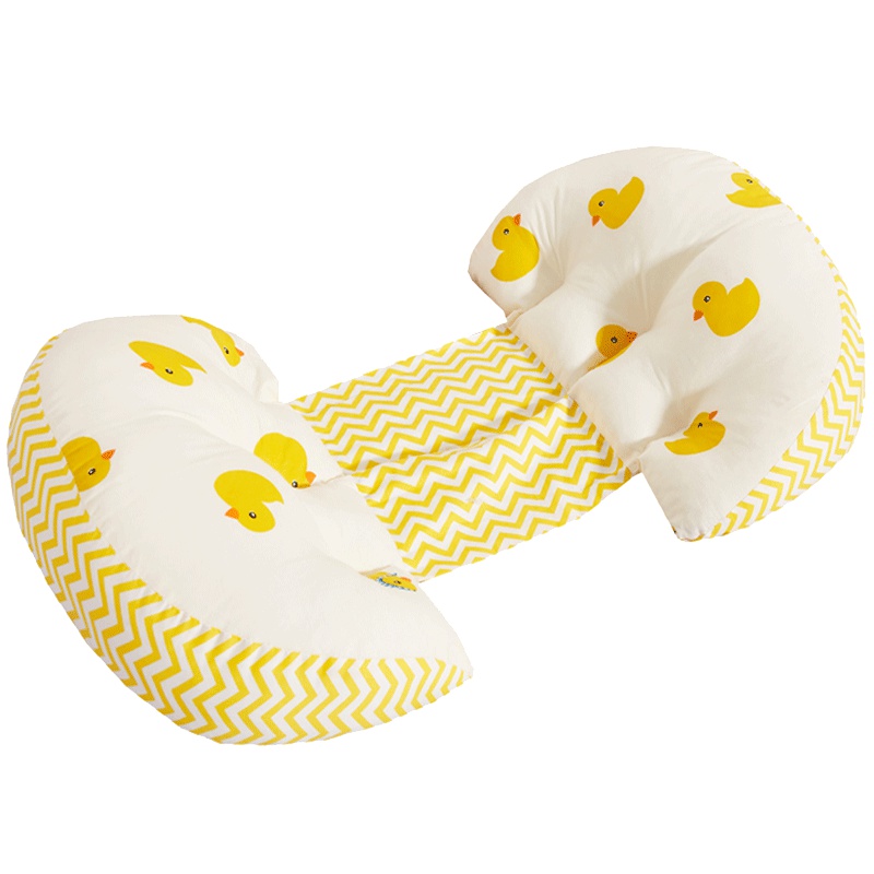 孕妇枕头护腰侧睡卧枕U型枕怀孕期多功能托腹抱枕母婴儿用品四季通用可拆洗孕产妇护腰枕