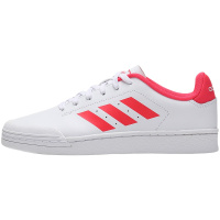 adidas阿迪达斯NEO女运动休闲休闲鞋F34621 F34621亮白+休克红