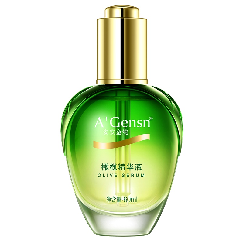 A’Gensn安安金纯橄榄精华液60ml修护 保湿补水 滋润营养 控油平衡 提拉紧致 各种肤质 男女通用