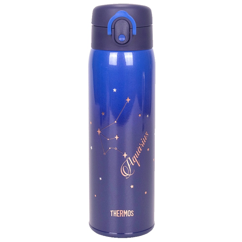 膳魔师十二星座高真空不锈钢保温杯TCMD-501S AQU 水瓶座 500ML304不锈钢THERMOS