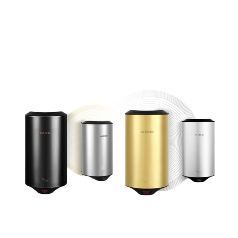 艾克 不锈钢干手器 酒店餐饮卫生间烘手器 全自动感应彩色不锈钢干手机 AK2805 土豪金