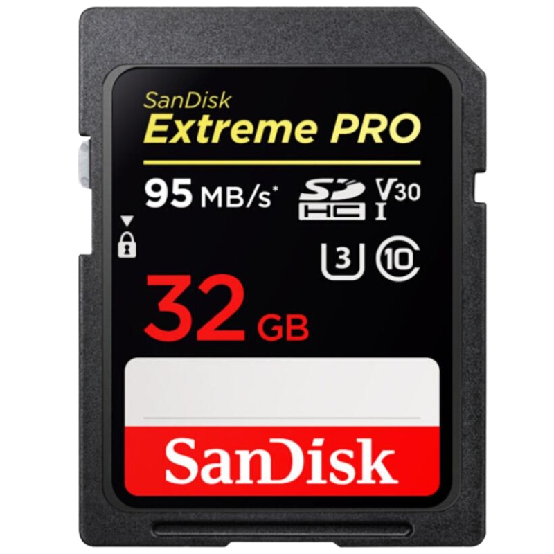 闪迪(SanDisk)至尊超ji速 SDHC UHS-I存储卡 32GB Class10 读速95MB/S