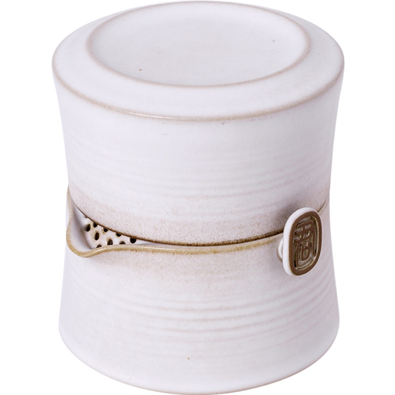 万仟堂陶瓷快客杯一壶一茶杯便携旅行便携包功夫茶具套装君子之交