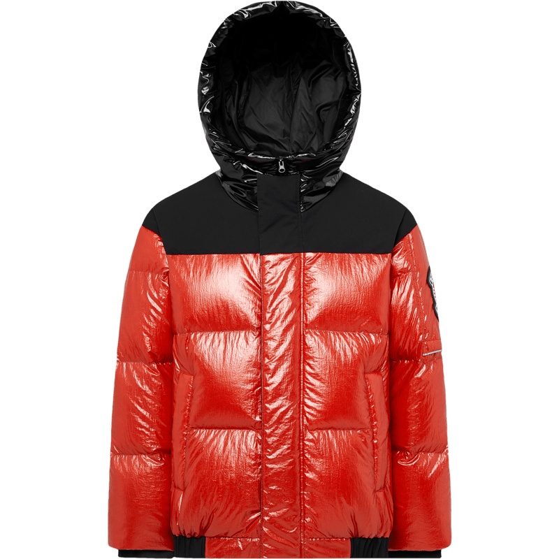 波司登羽绒服男新款鹅绒PUFF系列保暖撞色时尚短款_1