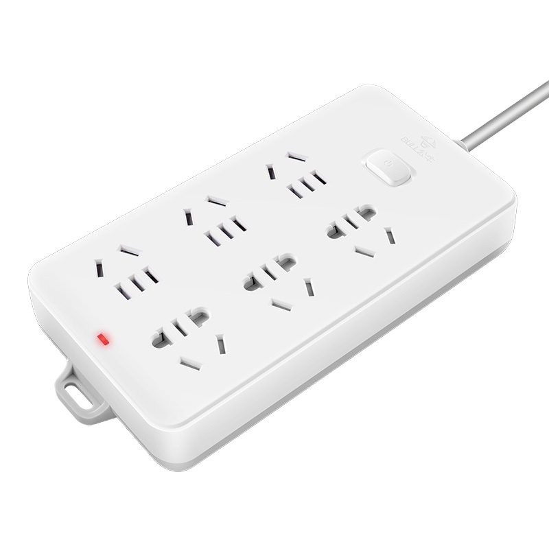 公牛(bull) 接线板 GN-109K 六位总控 1.8米 单只装