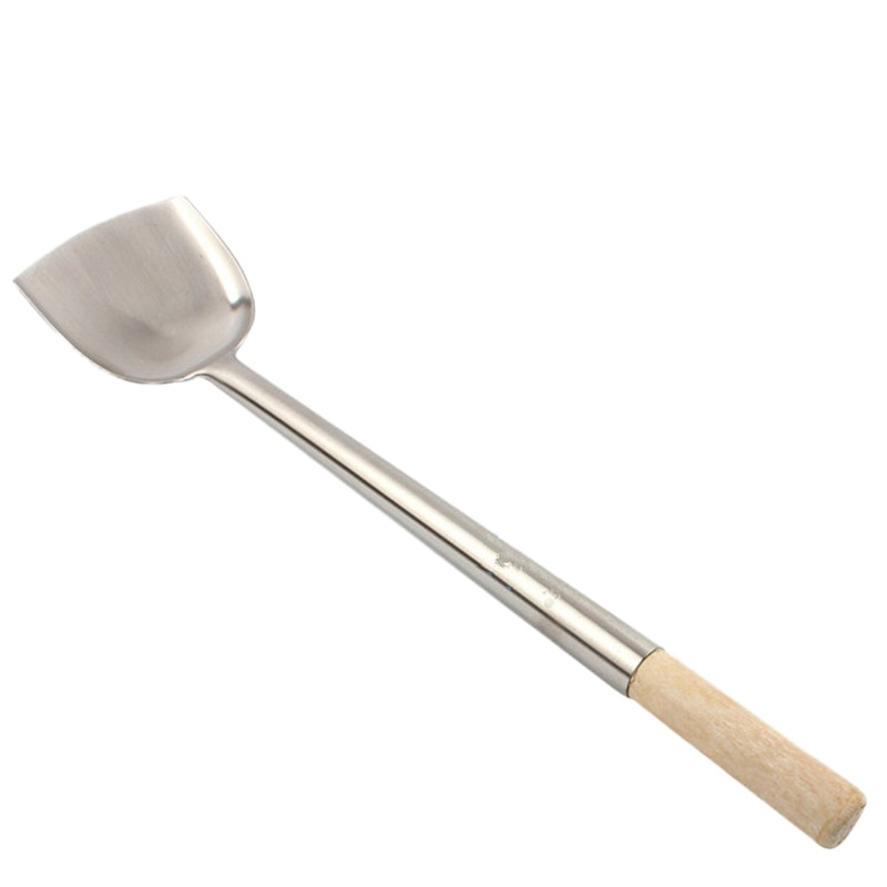 兴跃 饭店食堂用铲 1号木柄加长铲炒菜铲 大锅铲食堂厨师炒菜锅铲酒店大炒铲酒店饭店食堂厨师炒菜铲子锅铲(单位:个)