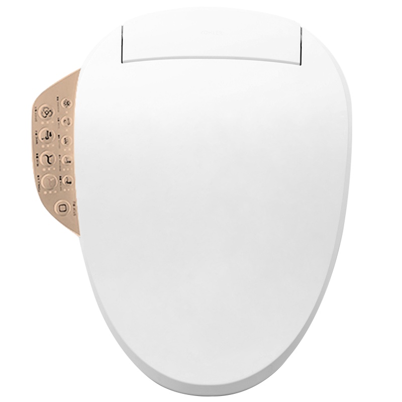 科勒智能马桶盖板 速热型电子座便器洁身器 烘干除臭坐便器盖板缓降多功能 清舒宝智能盖板K-77817T同18649