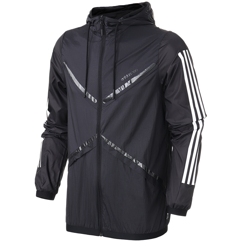 【自营】adidas阿迪达斯NEO男运动休闲防风服DM4333 3XL DM4333黑色