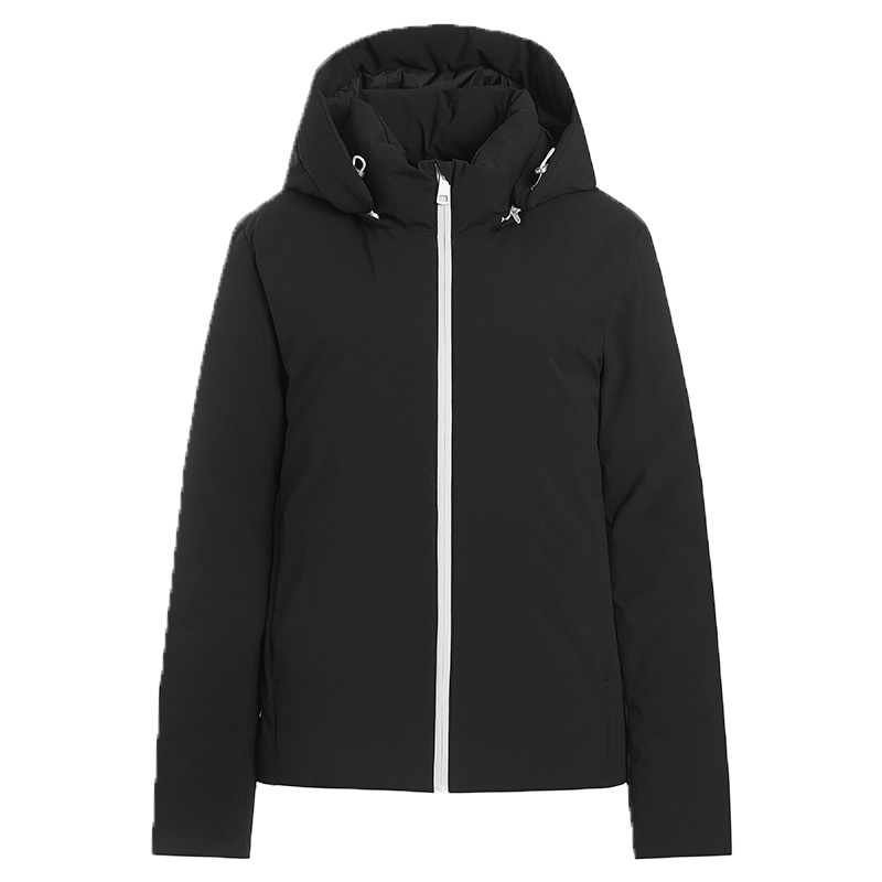 鸭鸭(yaya)新款冬季时尚女士短款潮流韩版连帽羽绒服外套女