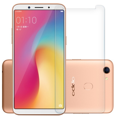 [买2送手机壳]轻万适用oppoa73钢化膜手机保护膜oppo手机贴膜高清透明玻璃膜a73非全屏膜