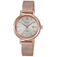 SHS-D300PGM-4A卡西欧 女表SHEEN系列优雅时尚腕表