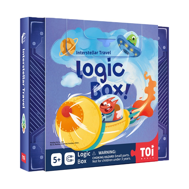 TOI图益儿童逻辑思维训练益智亲子互动桌面游戏早教玩具3-4-5-6岁生日六一礼物