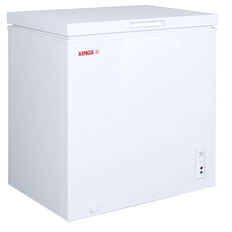 星星(XINGX) 147升 冰柜 卧式冷柜小家用顶开门 冷藏冷冻节能单温柜 保鲜柜商用BD/BC-147JE
