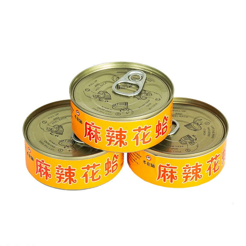 麻辣花蛤 海鲜花甲 即食罐头 丹东海鲜下饭菜