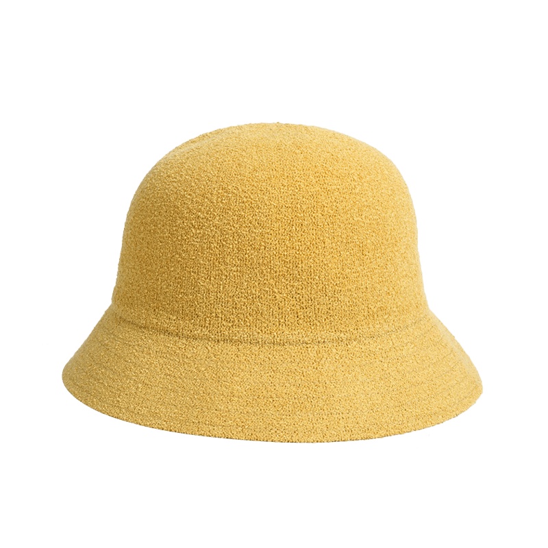 骆驼大头围渔夫帽女短檐水桶盆帽户外遮阳太阳帽