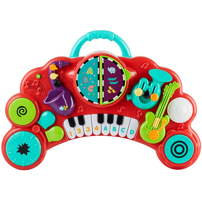 婴蒂诺-十合一音乐琴台男童女童益智玩具敲击乐早教音乐启蒙