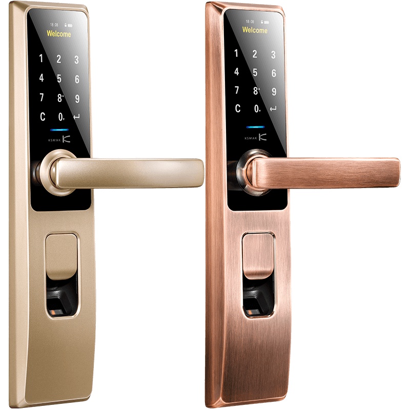 金指码指纹锁家用防盗门锁密码锁电子智能门锁感应锁木门M4