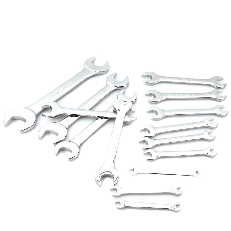 长城(THE GREAT WALL)12x14mm 开口扳手 双头呆扳手公制镜抛平板 双开口扳手 314118