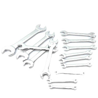 长城(THE GREAT WALL)12x14mm 开口扳手 双头呆扳手公制镜抛平板 双开口扳手 314118