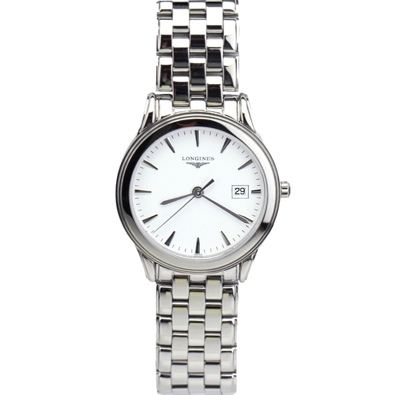 浪琴(Longines)瑞士手表 军旗系列时尚情侣表男表L4.716.4.12.6