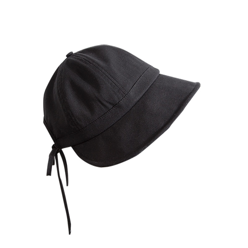 2019春夏 潮流简约绑带可折叠渔夫帽