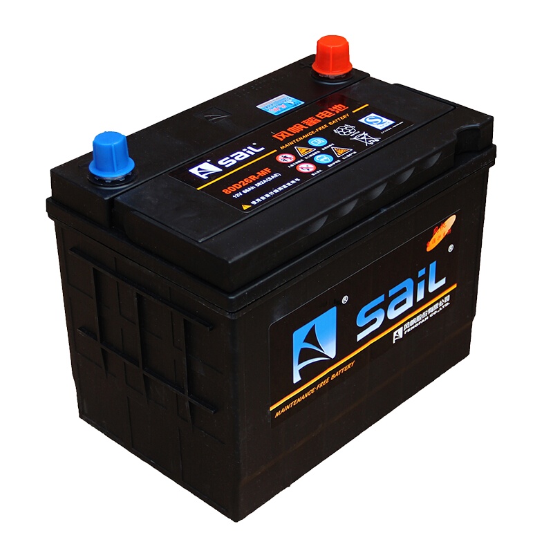 元诚 车猎豹CF6421专用启动蓄电池电瓶风帆80D26RX-MF12V68AH皇冠锐志GL8金杯皮卡瑞虎哈弗H6通用军