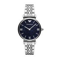 阿玛尼(Emporio Armani) AR11091 钢质表带休闲商务 星空防水石英表 女腕表