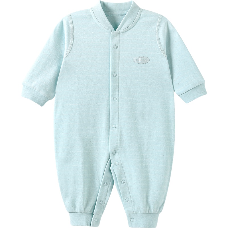 哈贝比（happyB） 婴儿衣服新生儿连体衣 男女宝宝前开春秋哈衣爬服