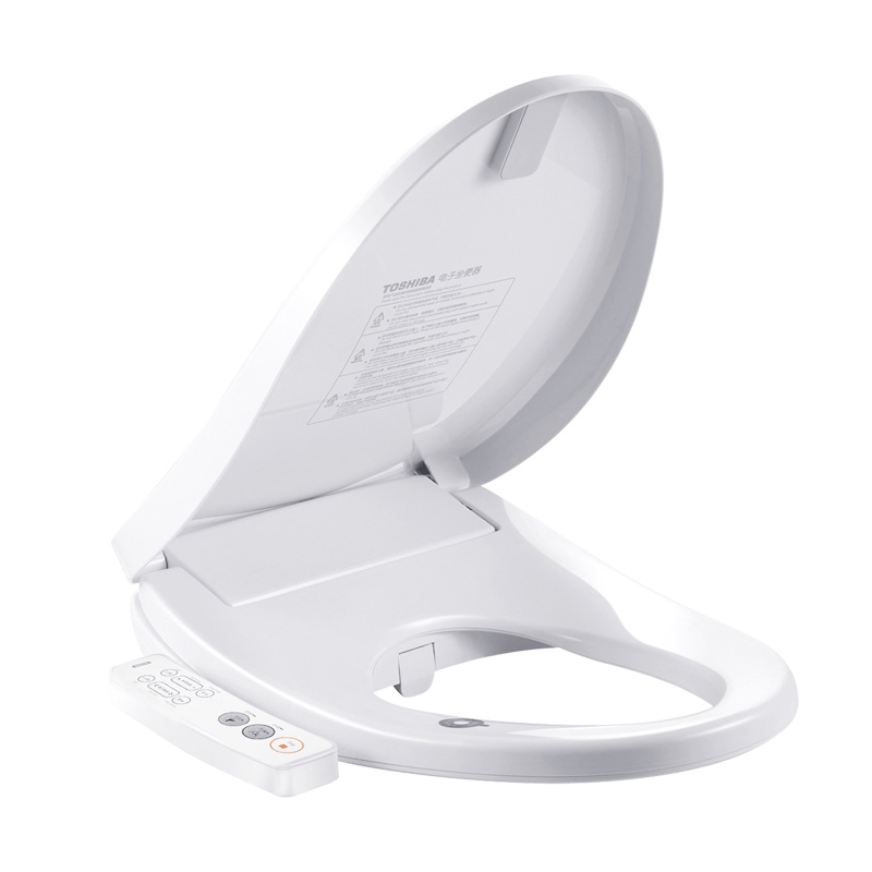 东芝(TOSHIBA)智能马桶盖 洁身器 即热暖风仿生电子坐便器 日本监制 柔和女性清洗 座圈加热