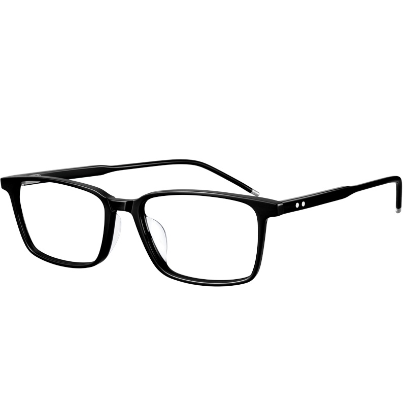 普莱斯(Pulais)超轻眼镜框/架 板材眼镜男配近视镜男 全框休闲眼镜架男潮7762眼镜框男士0.1