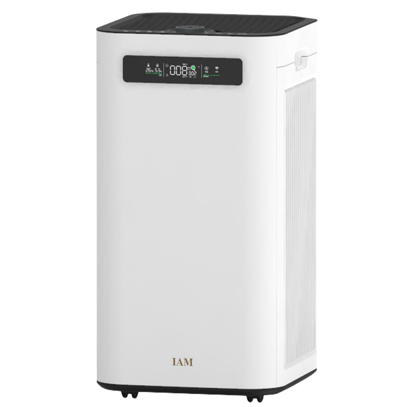 英国IAM空气净化器KJ800F-M7家用除甲醛数字显示负离子除尘除异味除菌