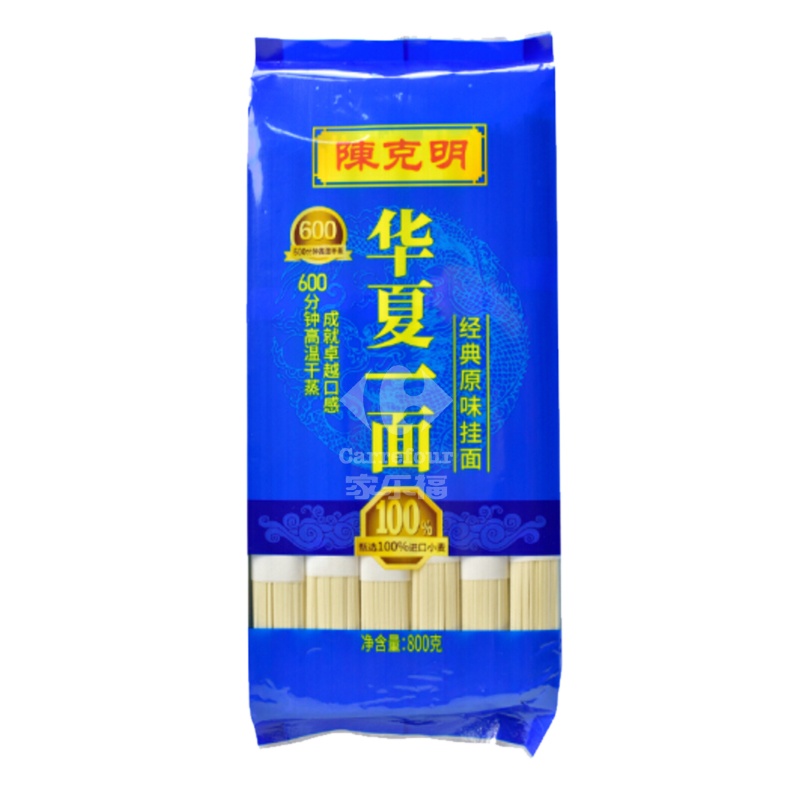 陈克明华夏一面经典原味挂面800g