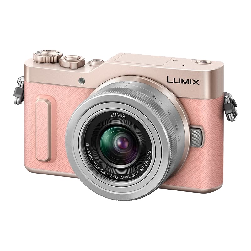 松下(Panasonic) DC-GF10K(12-32) 套机 微单相机 单镜头套装 1600万像素 粉色