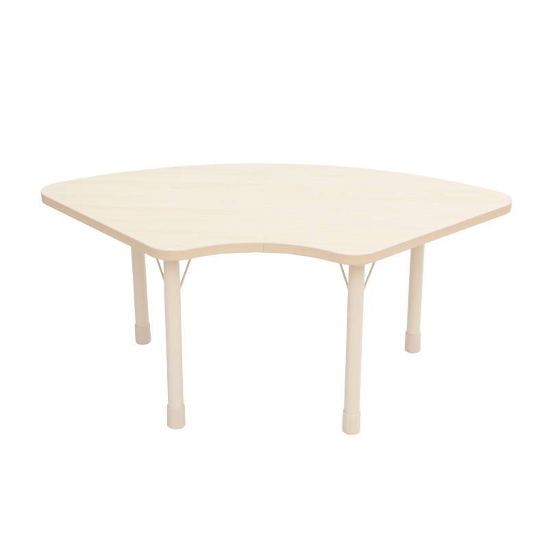 华森葳儿童家具 扇形桌-百搭(含桌脚)