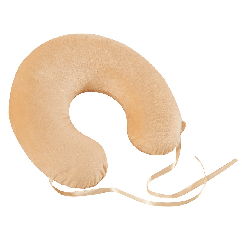 北极绒(Bejirog) 泰国进口天然乳胶U型枕芯颈椎枕头飞机旅行记忆枕午休汽车枕趴枕多功能枕 30*30*10cm