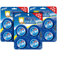 蓝月亮 Q厕宝 四块装 50g*4(松木香型)单位(件)