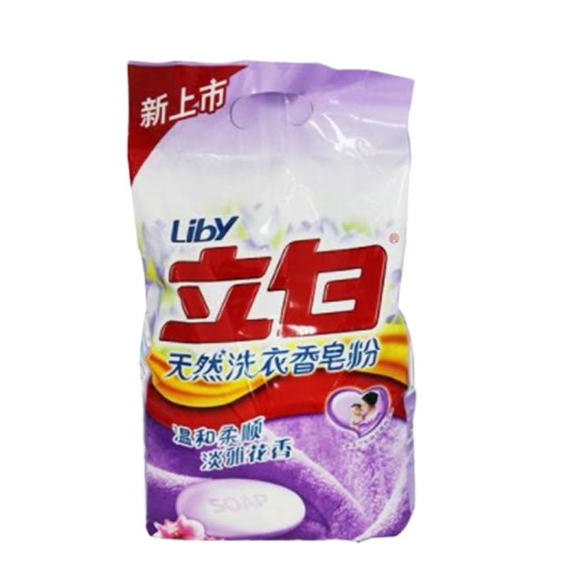 立白 天然香皂粉洗衣粉 1600g*6(袋)