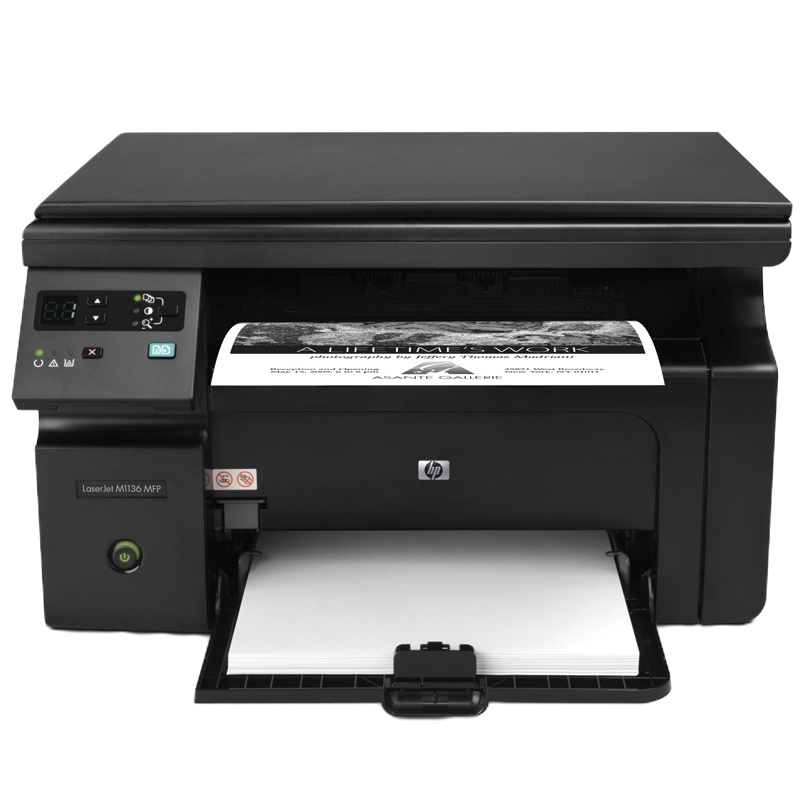 hp m1136多功能黑白激光一体机