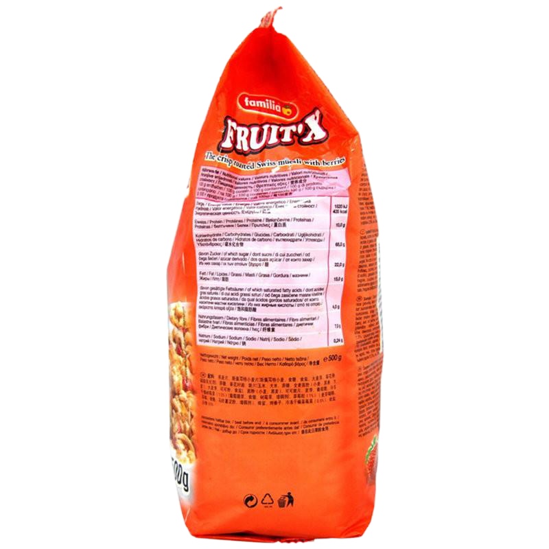 瑞士麦果味麦片500g