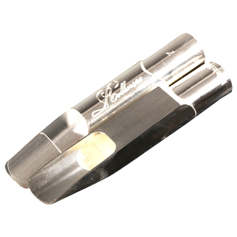 Rollins罗林斯 金属镀银笛头 中音次中音金属8号口风笛头 正品金属笛头