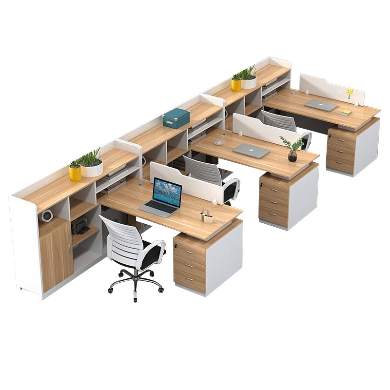 欧宝美办公桌屏风工位职员桌员工桌员工位工作位电脑桌卡座