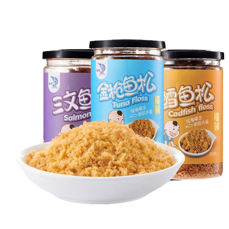 ZHSN海得精制罐装金枪鱼松130g