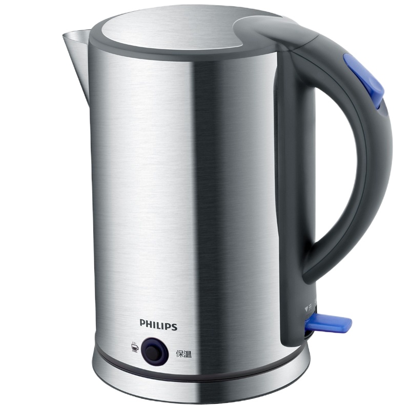 304不锈钢1.7L带PTC保温功能 HD9319/21烧水壶