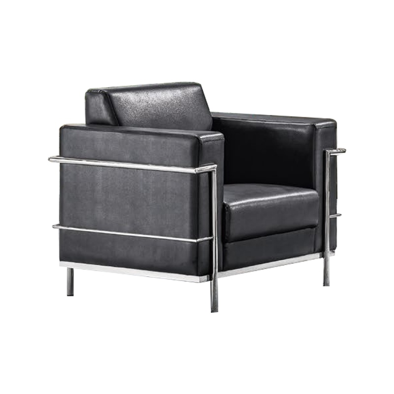 科朔 沙发 办公接待沙发商务沙发 牛皮单人位XTD854-11N