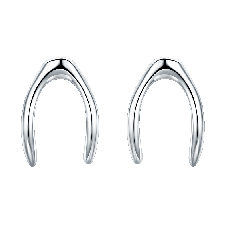 佰色传情(BRIR) S925银耳钉时尚小巧百搭耳饰