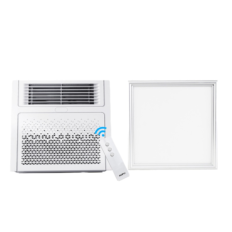 奥普(AUPU)浴霸遥控凉霸W14厨房吹风扇+奥普方灯套餐