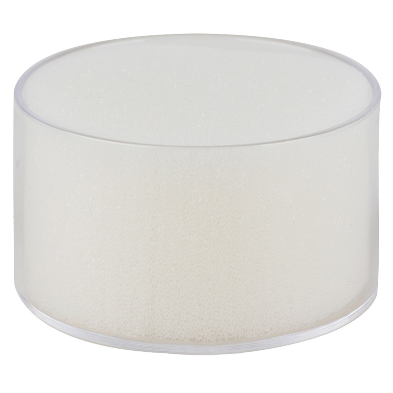 得力(deli)9102 实用办公海绵缸5只 点钱湿手器 点钞沾水盒 透明 财务办公用品