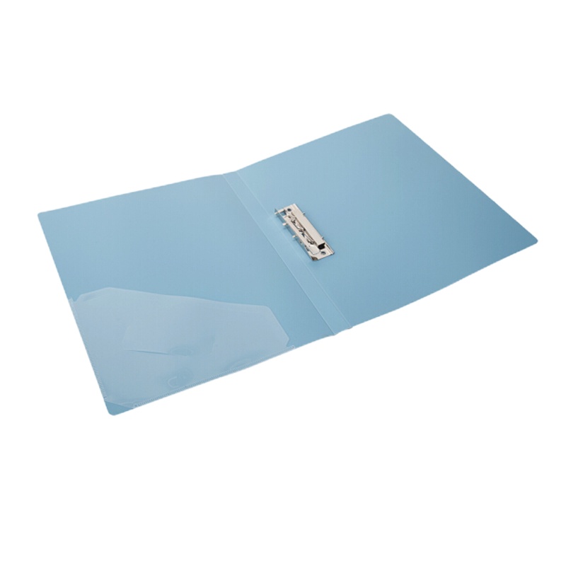 得力 文件夹资料夹 A4 强力夹 单个价 办公用品单强力夹 浅蓝 5111